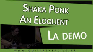 Shaka Ponk - An Eloquent [COVER GUITARE TUTO]