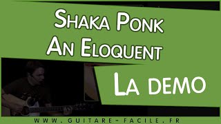 Cover Shaka Ponk - An Eloquent à la guitare