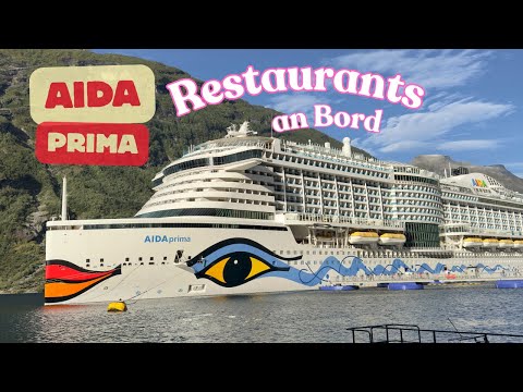 AIDA Prima 🛳️ All restaurants on board explained – buffet, à la carte & specialties 🍴