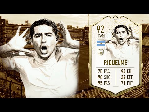 FIFA 20: RIQUELME 92 PRIME ICON MOMENT PLAYER REVIEW I FIFA 20 ULTIMATE TEAM