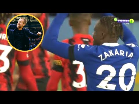 Denis Zakaria Amazing performance vs Bournemouth (27/12/2022 ) HD