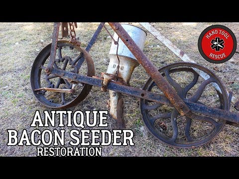 Antique Bacon Mfg. Co. Garden Seeder [Restoration]