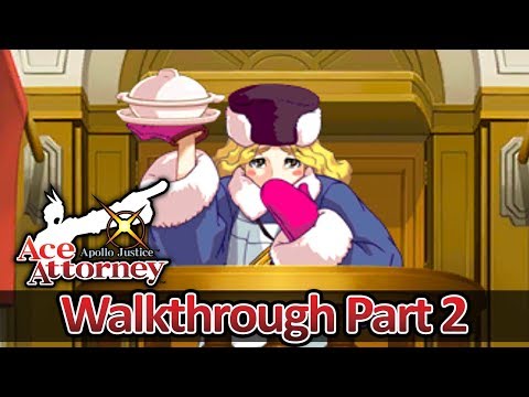 Apollo Justice: Ace Attorney 3DS Walkthrough Part 2 (HQ) No Commentary