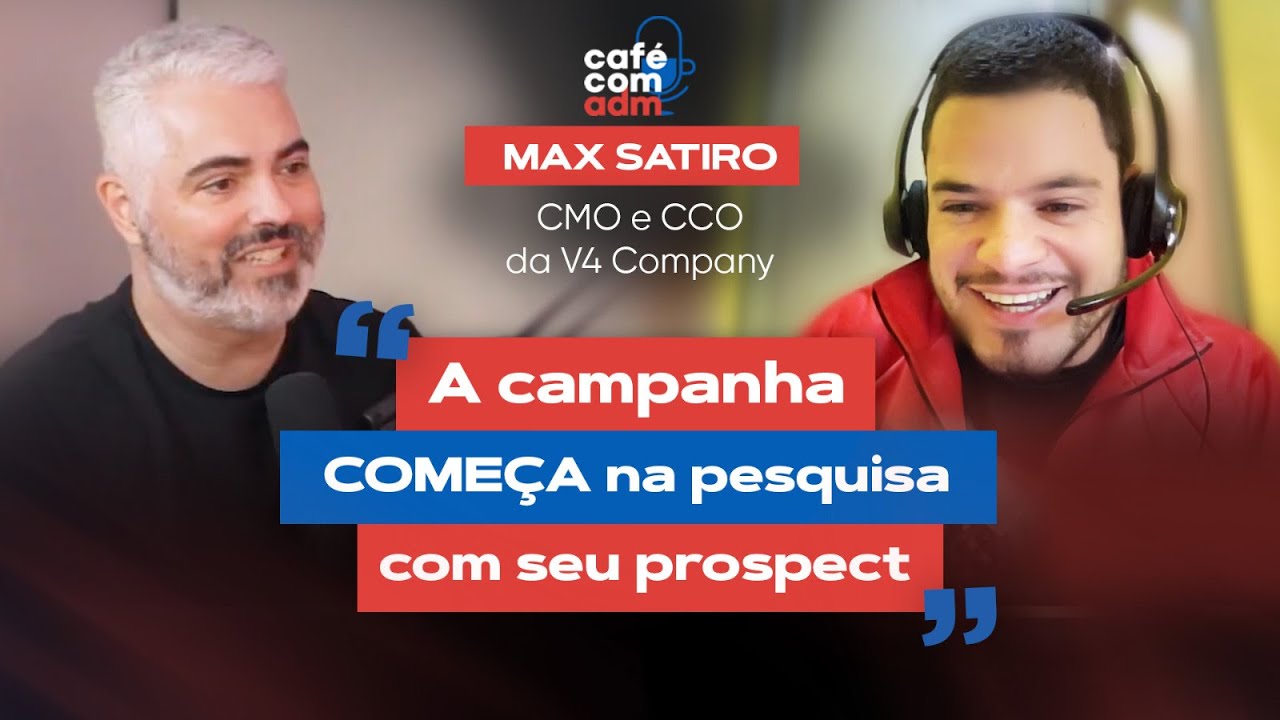 Como multiplicar o ROI das suas campanhas de Marketing, com Max Satiro | QUADRO ESPECIAL V4 #2