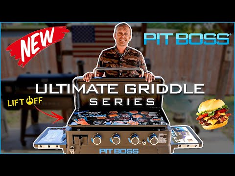 Unboxing the NEW Pit Boss 4-Burner Ultimate Lift-Off Griddle! #unboxing #pitbossultimategriddle #wow