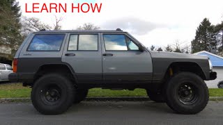 Jeep Cherokee XJ Ignition Cylinder Lock FIX - LEARN HOW