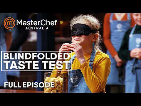 Blindfolded Taste Test in Junior MasterChef Australia | S03 E03 | Full Episode | MasterChef World