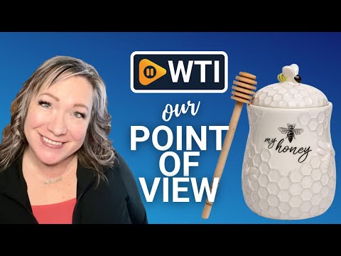Young's Inc. Ceramic Honey Jar with Wooden Honey Dipper - Farmhouse Kitchen Decor - Tea Accessories Honey Jar (""Bee My Honey"") - WTI product video review