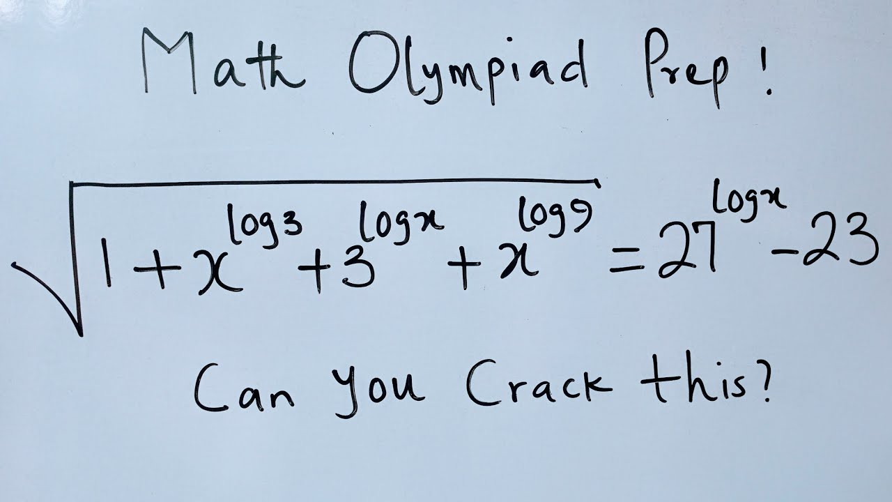 Fascinating Logarithmic Equation | Quadratic | Depressed Cubic Polynomial | Laws OF Logarithm |