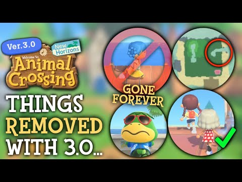 Everything REMOVED Within 3.0 Update - Animal Crossing New Horizons