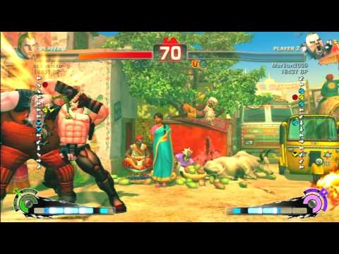 SSF4 Rank Match  ookashira (AB)  vs  Markun2009 (RU)