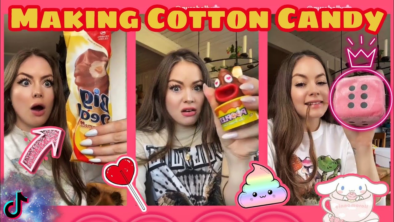 Making Cotton Candy🍭🍬 TikToks★✨ Best Compilation ~ @gurobelly❣[2/2]✨