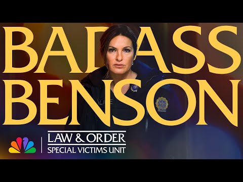 Top 25 Badass Benson Lines Over 25 Seasons | Law & Order: SVU | NBC