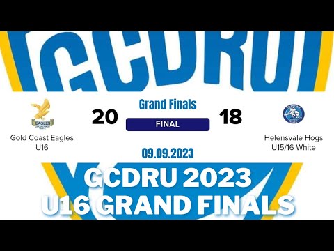 U16s GC Eagles vs Helensvale Hogs 09.09.2023 - GCDRU Grand Final