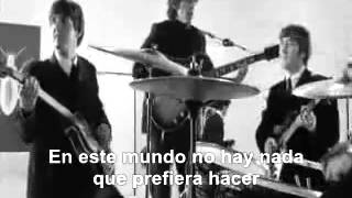 Beatles   I m happy just to dance with you Subtitulado Esp
