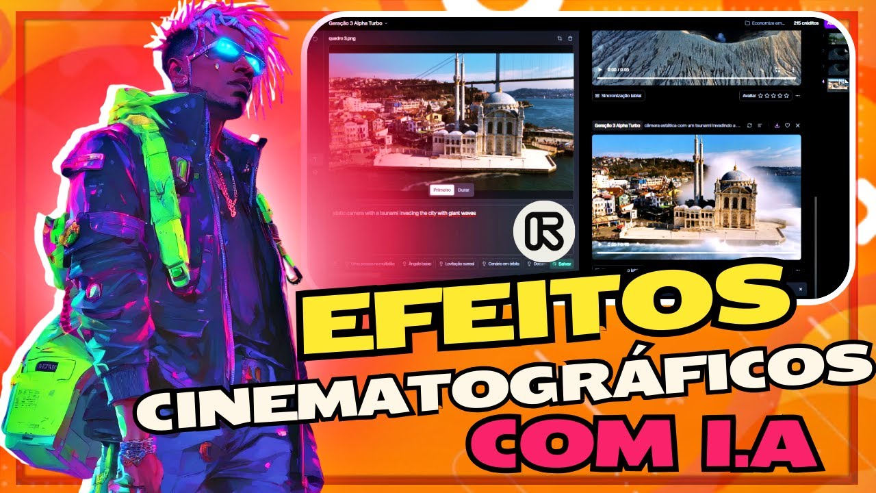 CRIE EFEITOS VISUAIS INCRÍCEIS NOS SEUS VÍDEOS COM I.A (RUNWAY)