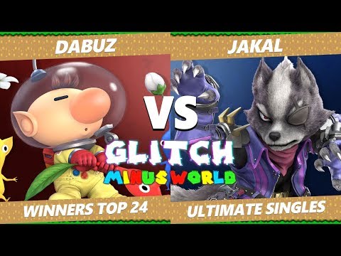 Glitch 7 SSBU - Liquid Dabuz (Olimar) VS  Jakal (Wolf) Smash Ultimate W. Round of 24