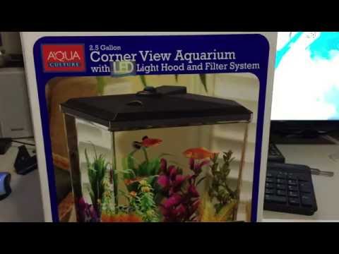 Aqua Culture 2.5 Gallon Starter Kit - Filter Is To Powerful!