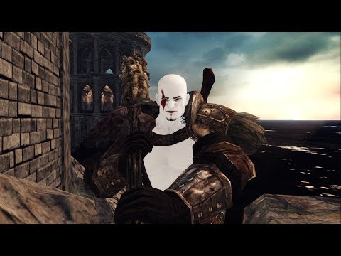 DARK SOULS 2 INVADINDO COM KRATOS DO GOD OF WAR