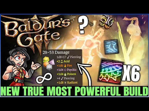 Baldur's Gate 3 - NEW HIGHEST DAMAGE POSSIBLE FOUND - Best Ranger Cleric Build Guide & Multiclass!