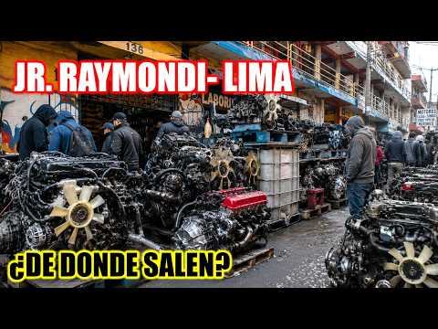 Incursión al mercado más grande de MOTORES EN LIMA.