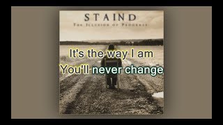 Staind - The Way I Am (Karaoke HD)