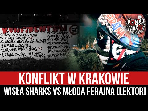 Konflikt w Krakowie - Wisła Sharks vs Młoda Ferajna [LEKTOR] (01.12.2020 r.)