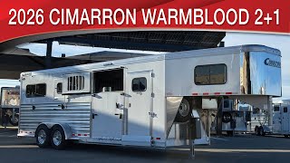 A preview image of the linked video showcasing 2026 Cimarron Norstar Warmblood 2 + 1