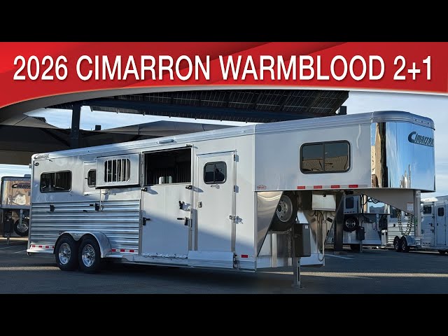 Preview image of 2026 Cimarron Norstar Warmblood 2+1 Warmblood Air Ride youtube video
