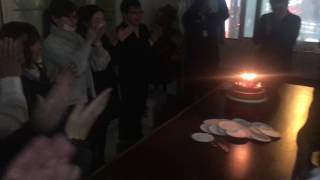 永慶不動產 高鐵文興店 3月壽星 生日會 天氣涼  阿祥薑母鴨配巧克力蛋糕  沒人覺得怪 全部吃光光 真好養ㄟ