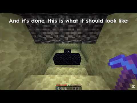 Minecraft Easiest way to kill Withers! 30 Second Method