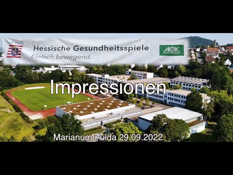 Impressionen + Interviews - Hessische Gesundheitsspiele 2022 - Marianum Fulda - 29.09.2022