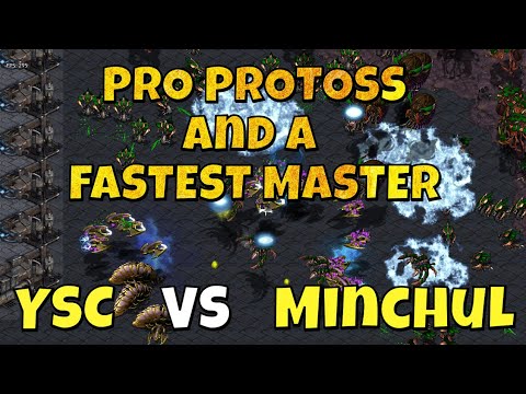 Cast#389 - YSC(PRO) vs Minchul(Fastest Master) square off on Fastest map!