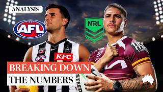 AFL v NRL – Who’s bigger by the numbers?