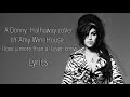 Amy WineHouse I Love U More Than You Ll Ever Know Live Lyrics MeAndMrJoe