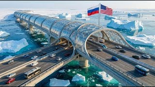  Jembatan Arktik Amerika–Rusia Resmi Terhubung, Proyek Infrastruktur Paling Ekstrem di Dunia Rampung