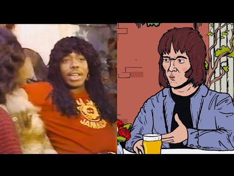 Neil Young & Rick James Lived Together & Played in the Same Band