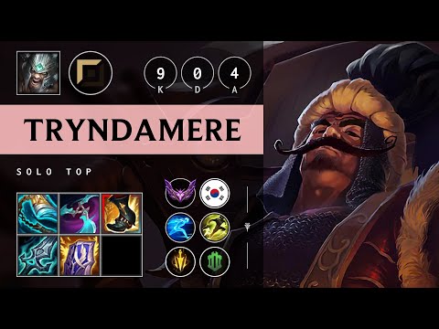 Tryndamere Top vs Quinn - KR Master Patch 25.10
