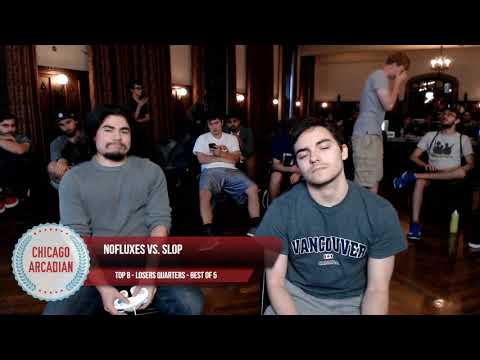 Chicago Arcadian 4 - Slop (Fox) vs. NoFluxes (Ganondorf) - SSBM - Top 8, Losers Quarters