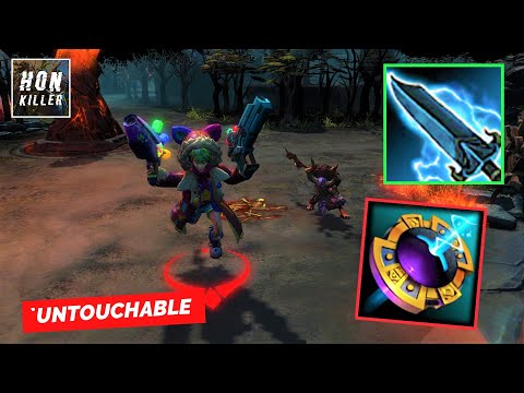 HoN Flint Beastwood NULLFIRE BLADE with PORTAL KEY