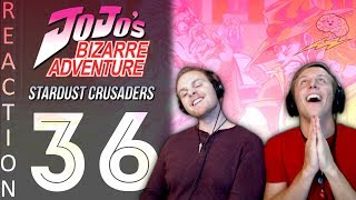 SOS Bros React - JoJo's Bizarre Adventure Part 3 Episode 36 - Hol Horse AND Boingo!?!