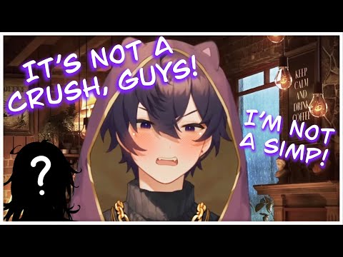 Shoto gushing about his VTuber crush and being a tsun 👀【Shxtou】