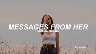 Sabrina Claudio - Messages From Her (Traducida al español)