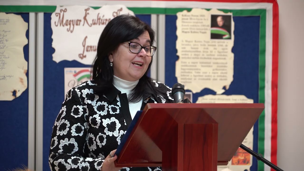 Ünnepi köszöntő a magyar kultúra napján - Vargáné Balatincz Krisztina, megbízott jegyző