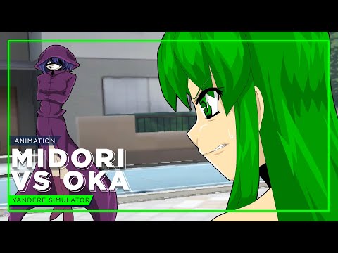 MIDORI VS OKA (Yandere Simulator Original Animation by Zero-Q)