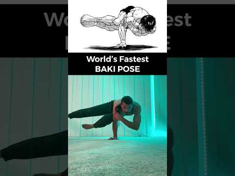 Million attempts but I made it🫣🔥🤟🏼 #viel #bakipose #baki #calisthenics #anime #animeedit