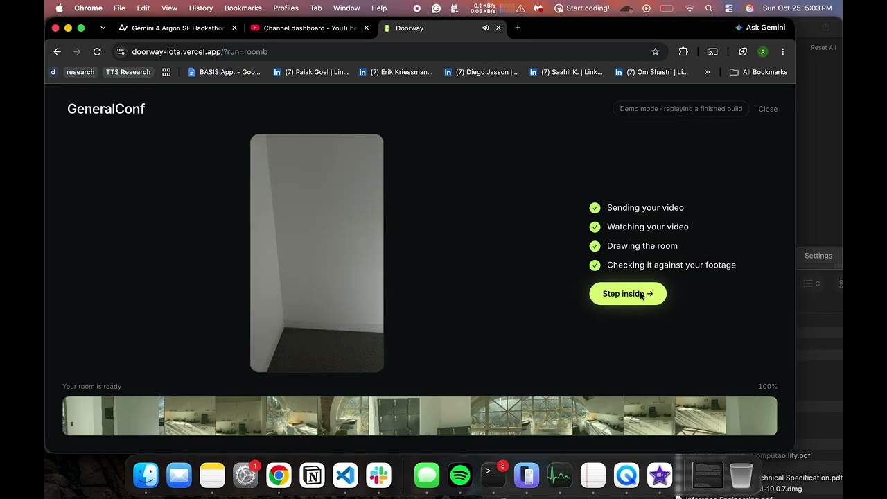 Doorway — Demo video