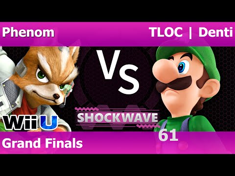 SW 61 Smash 4 - Phenom (Fox, Greninja) vs TLOC | Denti (Luigi) - Grand Finals