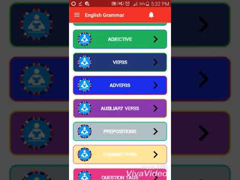 English grammar handbook with  Video