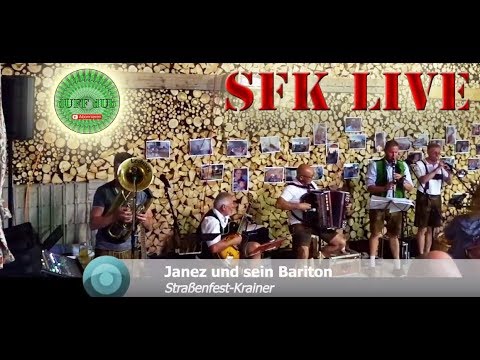 Die Straßenfest-Krainer Janez und sein Bariton Livemitschnitt